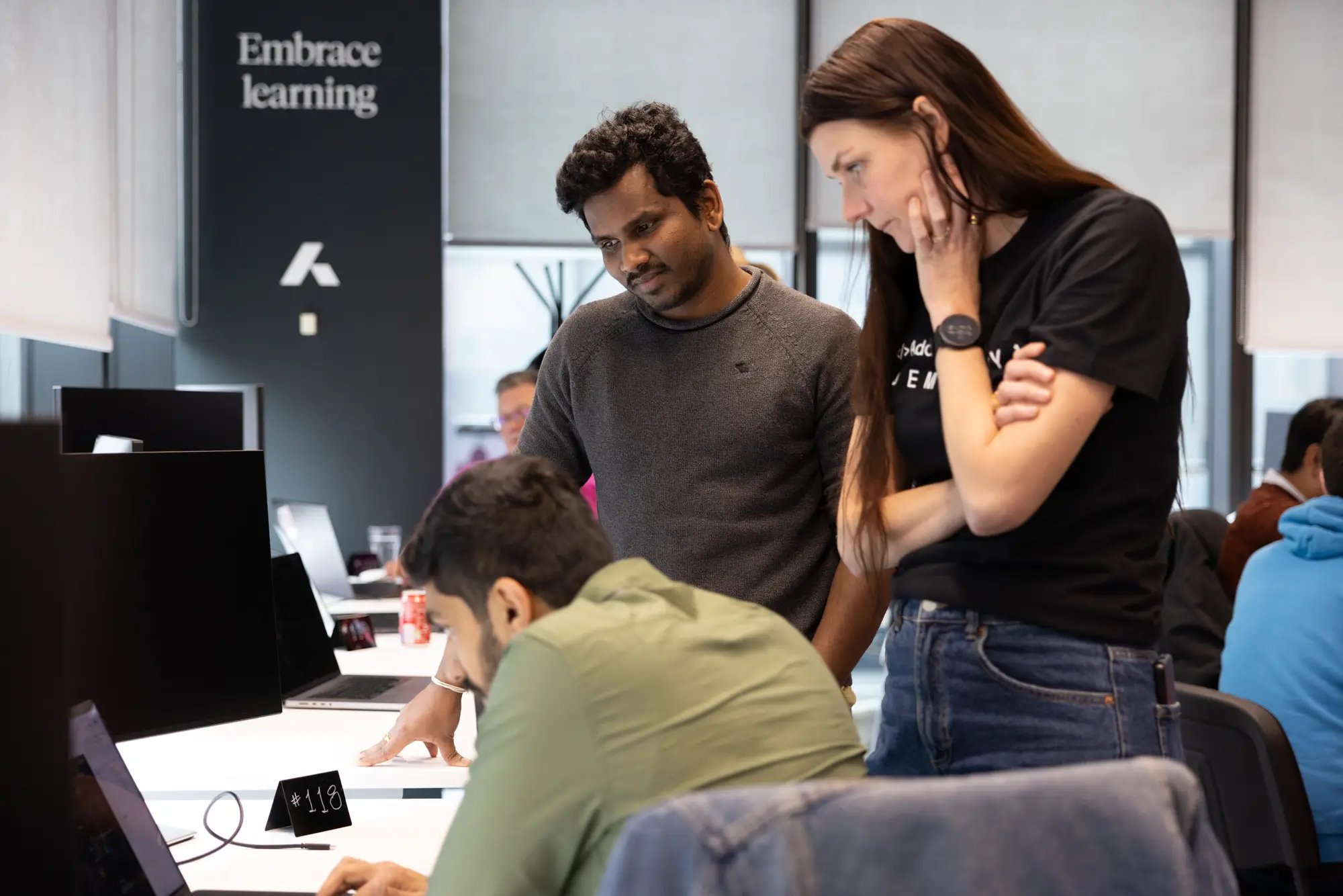 Product, design and engineering teams also demoed multiple widgets for data visualization that help in-house designers create faster.