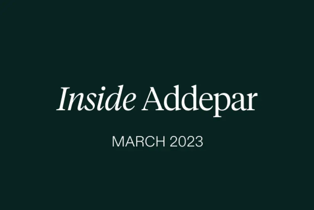 Managing market turbulence with Addepar products and services
