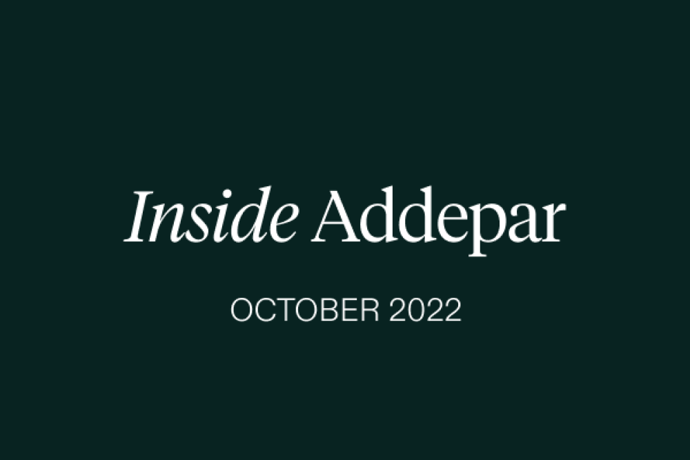 Inside Addepar: October 2022